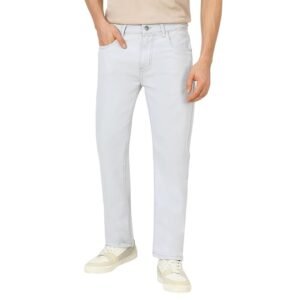 Urbano Fashion Men's Regular Fit Mid Rise Washed Jeans Stretchable